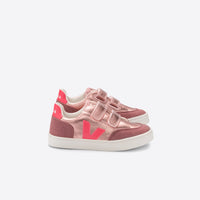 v-12 velcro sneaker rose fluo