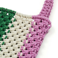 girls rose crochet bag