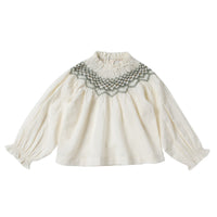 giselle smocked blouse