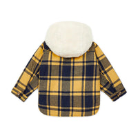 jacket carreau yellow