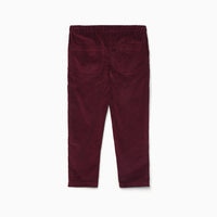 baby benito trouser burgundy