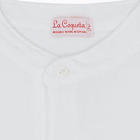 alcon polo shirt white