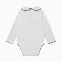 baby lirio onesie white