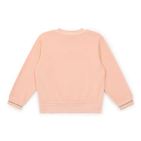 girls velvet logo sweatshirt