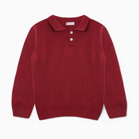 brio jumper burgundy