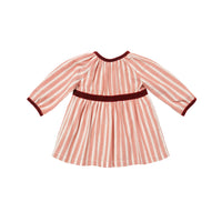 baby elizabeth dress holiday stripe