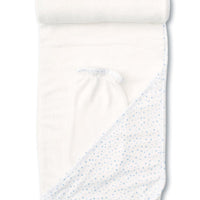 star printed towel and washing mitt duo