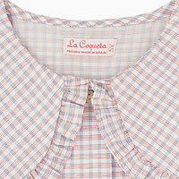 sarita shirt blue check