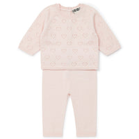 newborn heart set rose