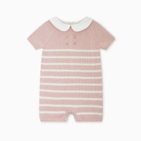 baby clavel playsuit pink
