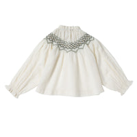 giselle smocked blouse