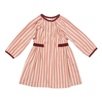 elizabeth dress holiday stripe