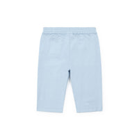 baby cotton trousers bleu