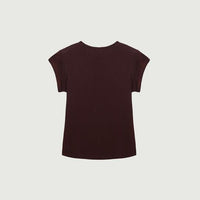 women's valentin aubergine tee