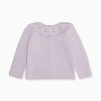 girls baena cardigan lilac