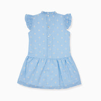 girls rita dress blue