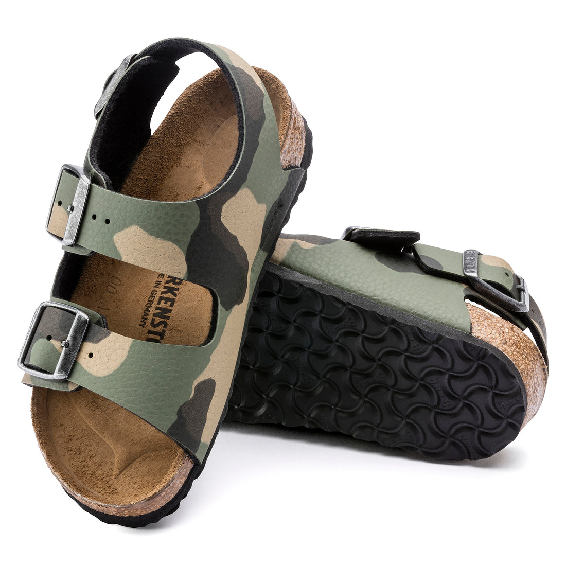 milano sandals camo