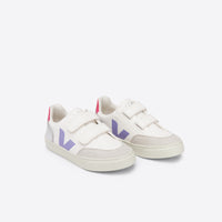 v-12 velcro sneakers silver