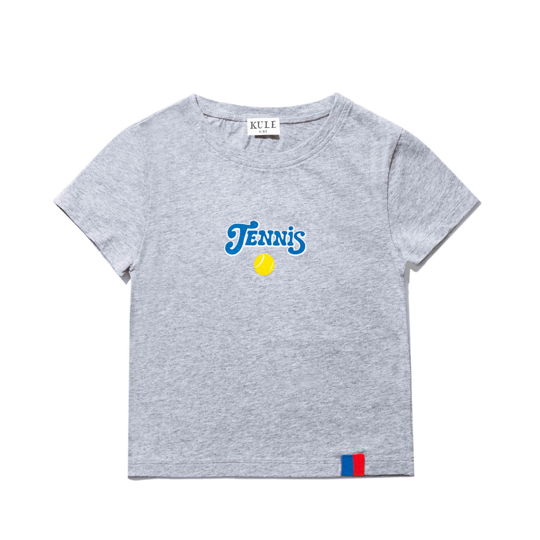 the charley tennis tee heather grey