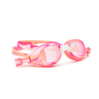 taffy swim goggles orange & cream