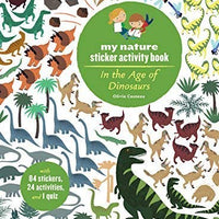 my nature sticker activity book: in the age of dinosaurs