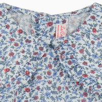 lila playsuit blue floral