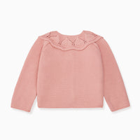 baby baena cardigan pink