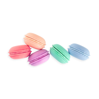 le macaron patisserie scented eraser set