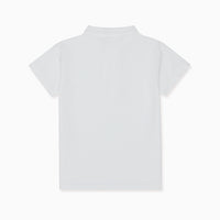 alcon polo shirt white