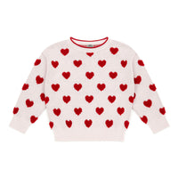 hearts pullover rose bonton
