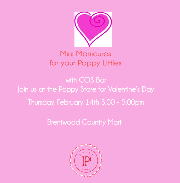 Poppy Store Brentwood Valentines' Day Mini Manicure Event