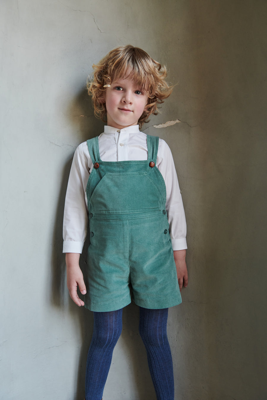 baby green salma dungaree