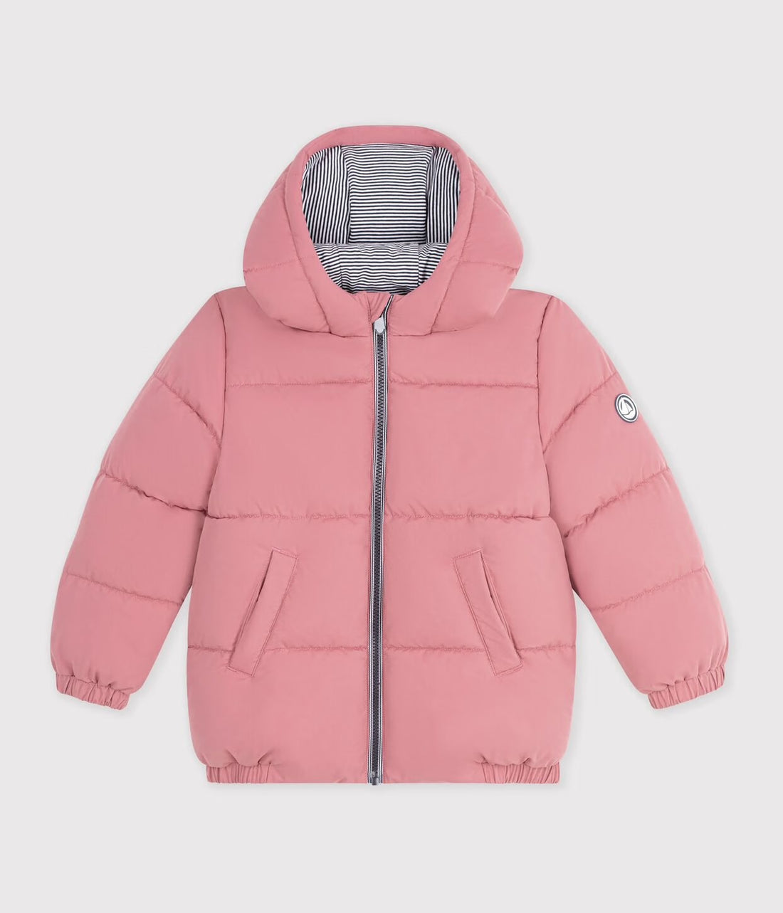 hooded puffer