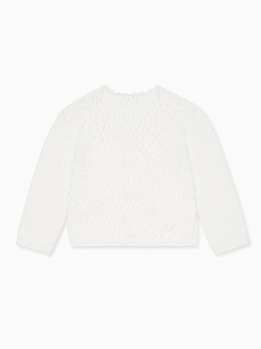baby ivory feria cardigan