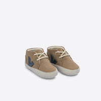 baby brown canvas sneakers