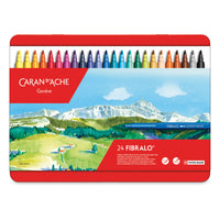 fibralo box: 24 colored pens