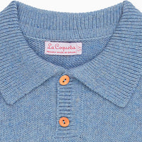 boys dusty blue brio jumper