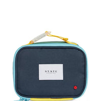 kids green/navy rodgers lunch box