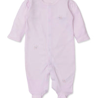 fleecy sheep emb footie
