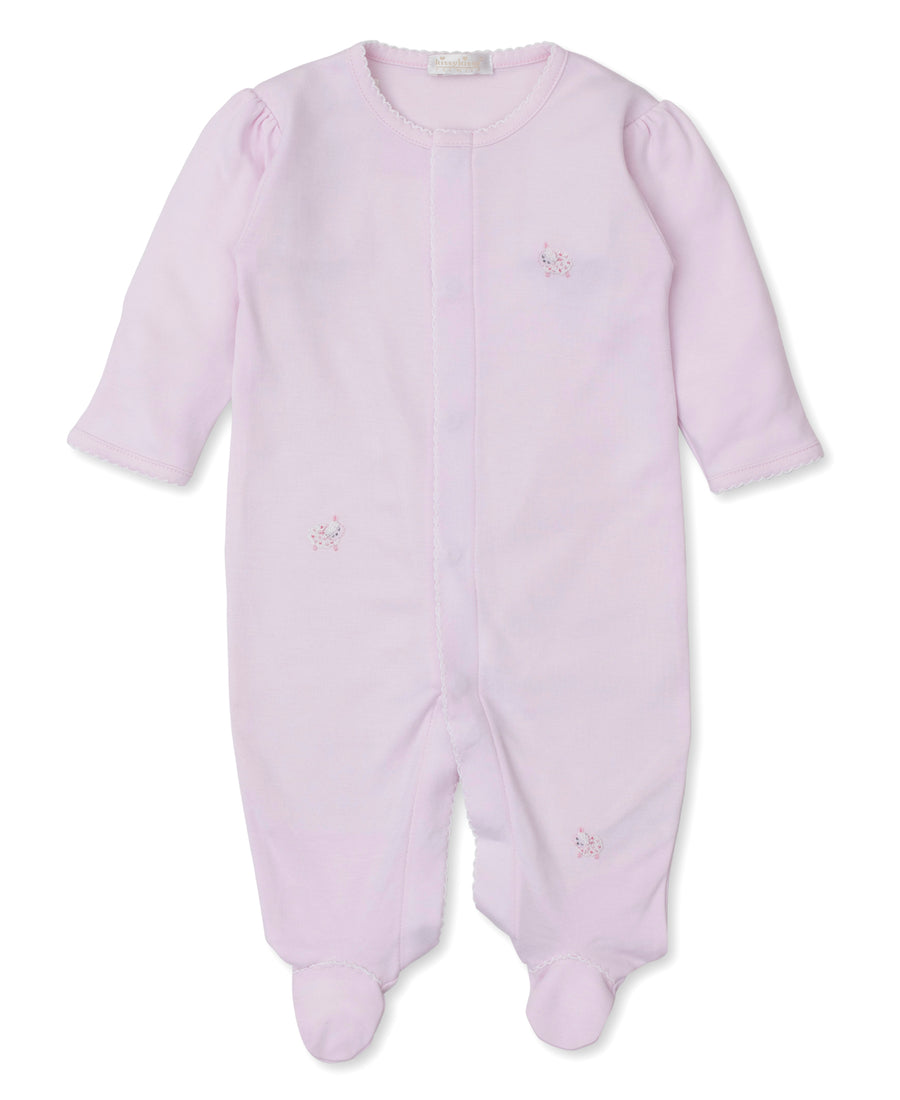 fleecy sheep emb footie