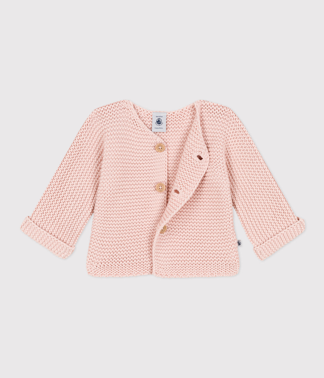 baby cardigan pink