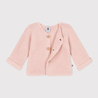 baby cardigan pink