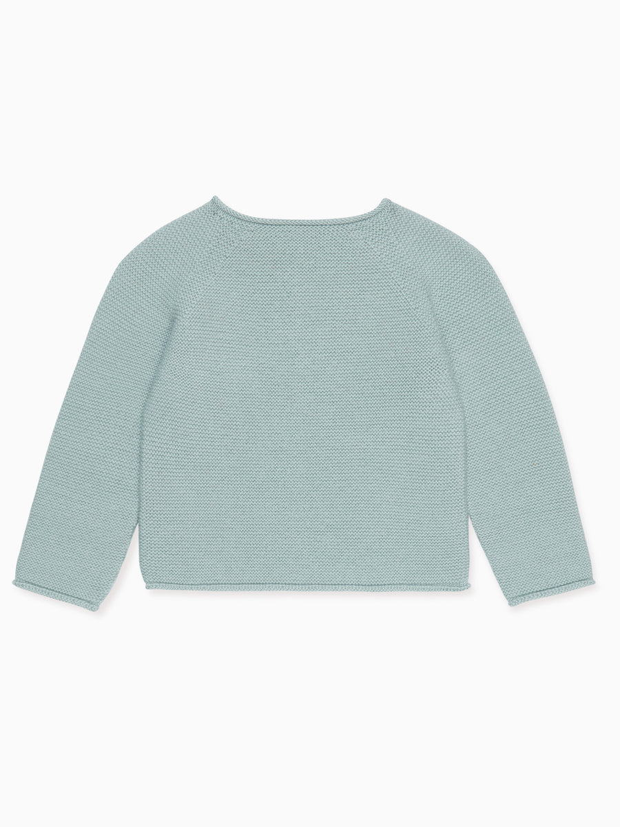 baby green denia cardigan