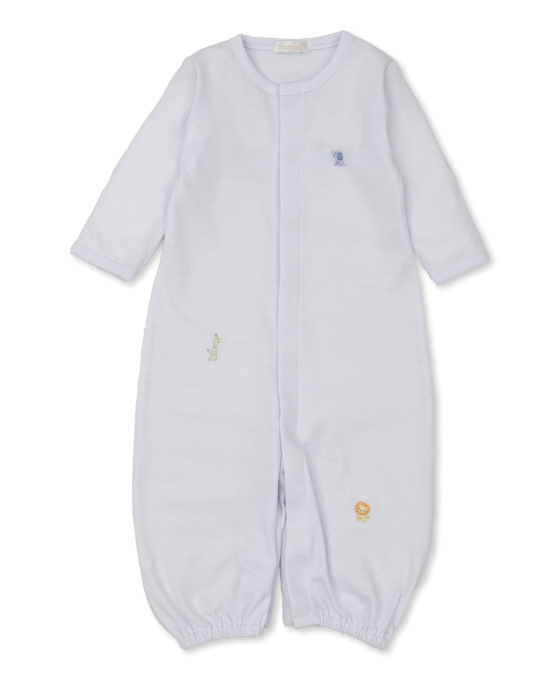 baby blue safari style conv gown
