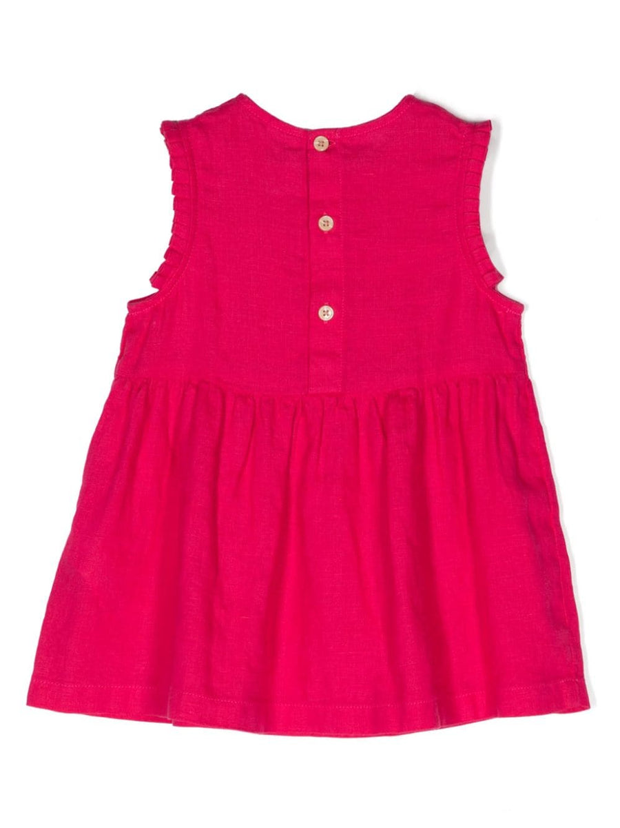 baby sleeveless linen dress