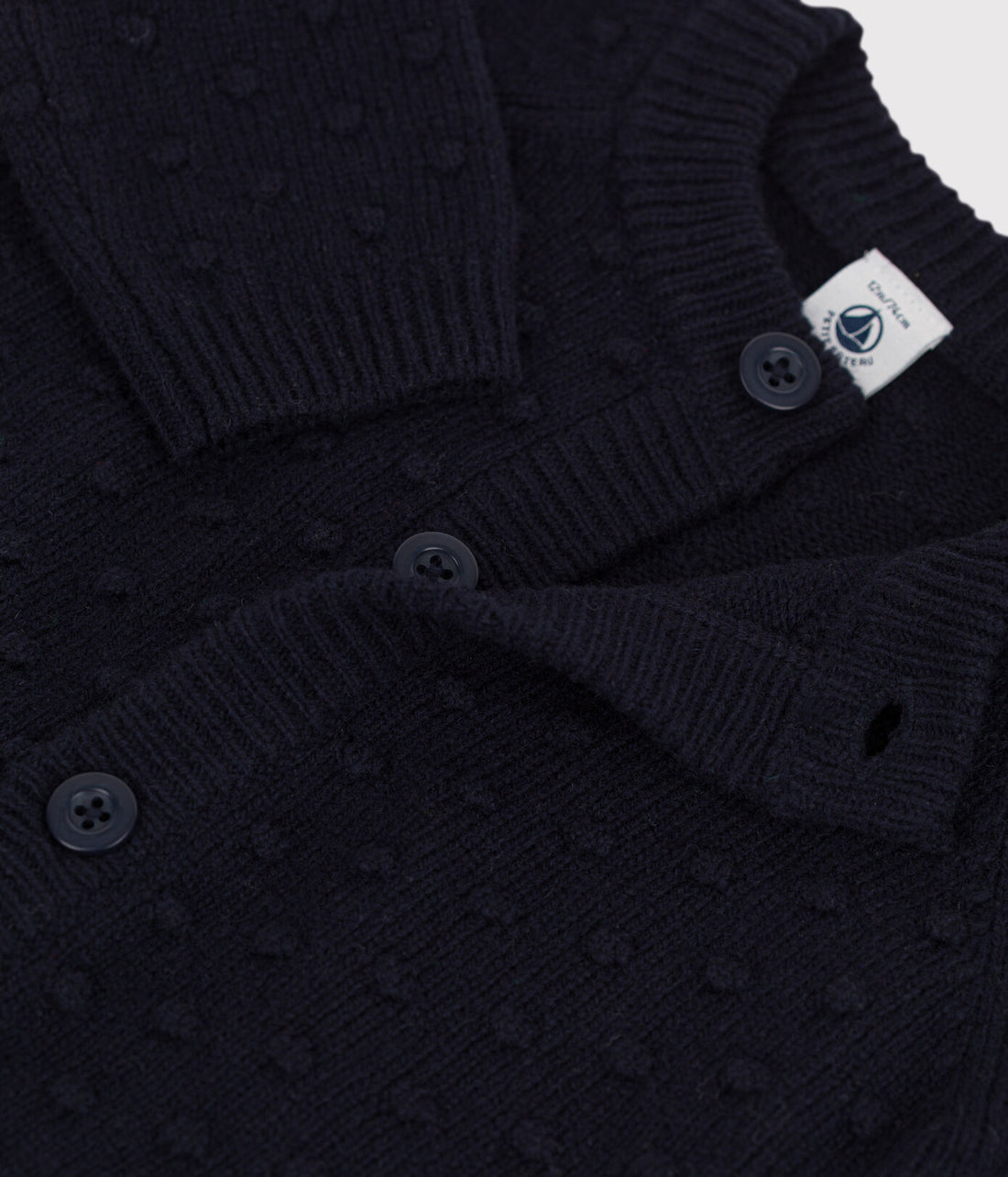 baby navy cardigan