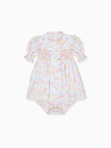 carla smocked set