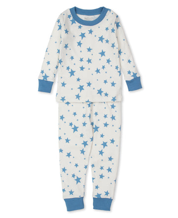 baby boy blue star zone snug pajama set