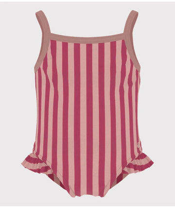 baby stripe swimsuit