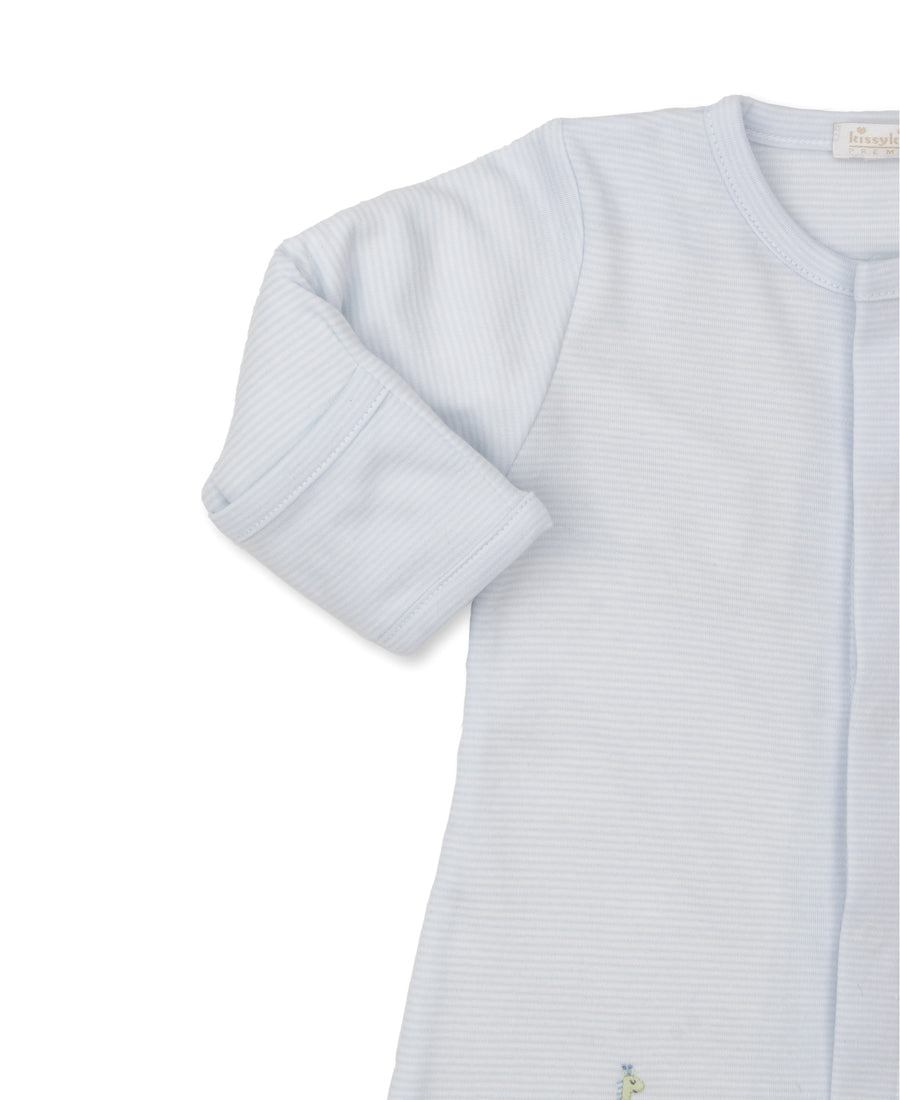 baby blue safari style conv gown